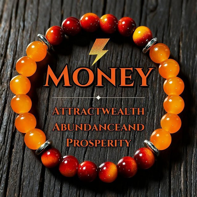 Wish Today Armband, Tigerauge Natursteinperlen, Kristall, Black, Unisex - Bild 1