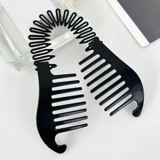 Inner Beauty Show Haarspange Bananen-Clip, schwarz, Damen - Bild 2