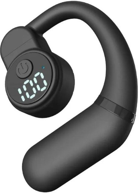 Kebidumei Kabelloser Bluetooth 5.4 Kopfhörer mit Rauschunterdrückung und HiFi-Stereo, In-Ear Headset in Schwarz - Bild 1