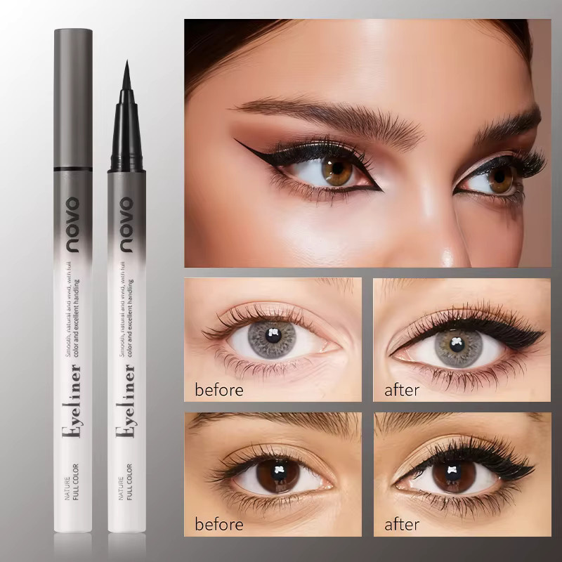 NOVO Eyeliner, wasserfest, flüssig - Bild 2