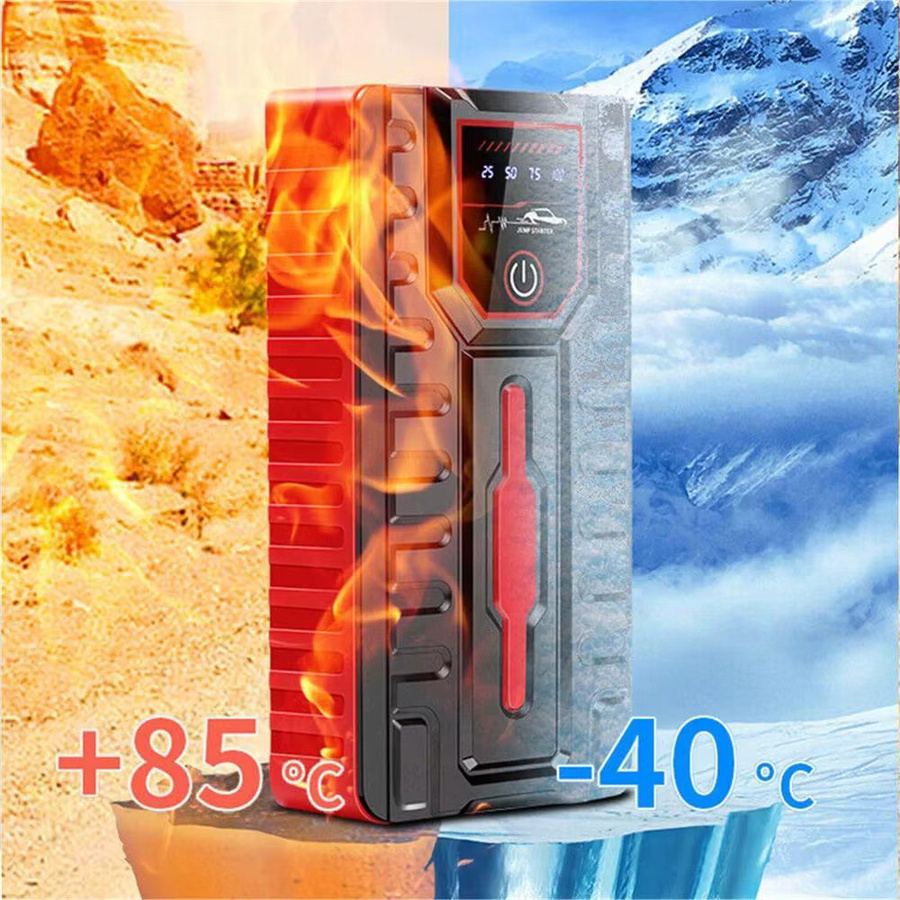WUIETI Auto-Starthilfe 6000mAh mit 5000A Spitzenleistung, Tragbarer 12V Batteriebooster für 6,0L Benzinmotoren und Leistungsstarke Powerbank mit Niedertemperaturstart - Bild 4