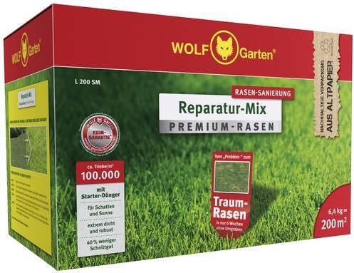 WOLF-Garten Premium-Rasen plus Aufbau-Dünger L 200 SM - Bild 1