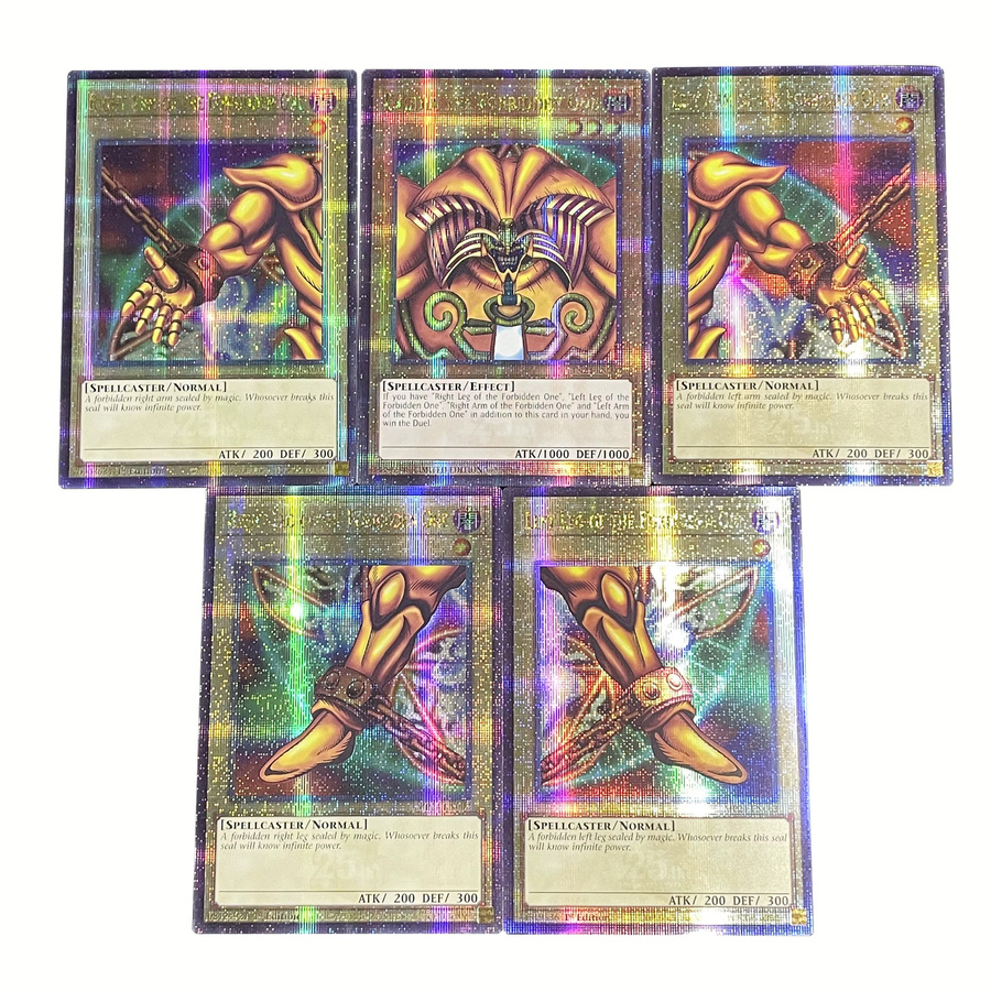 YuGiOh!! Exodia The Forbidden One, 5 Karten, Quarter Century Secret Rare - Bild 4