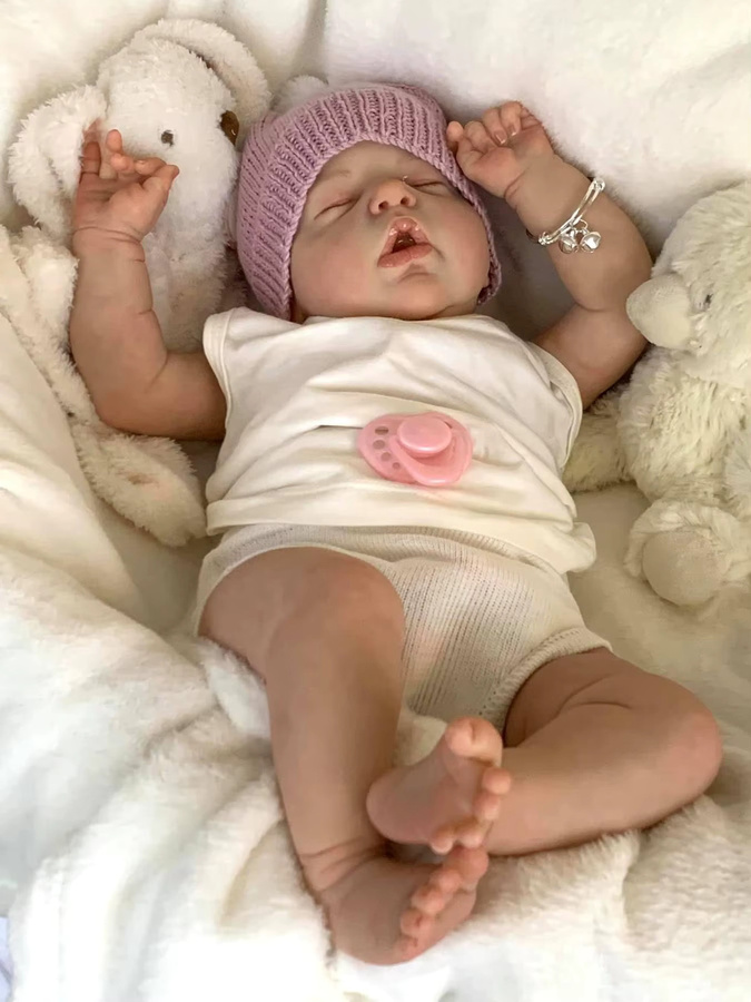 NPK Alexis Reborn-Puppe, Neugeborengröße, 22 Zoll - Bild 2