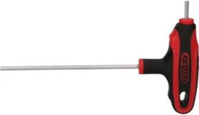 KS Tools T-Griff-Innensechskant-Schlüssel 1/8 Zoll in Rot aus Stahl - Bild 1