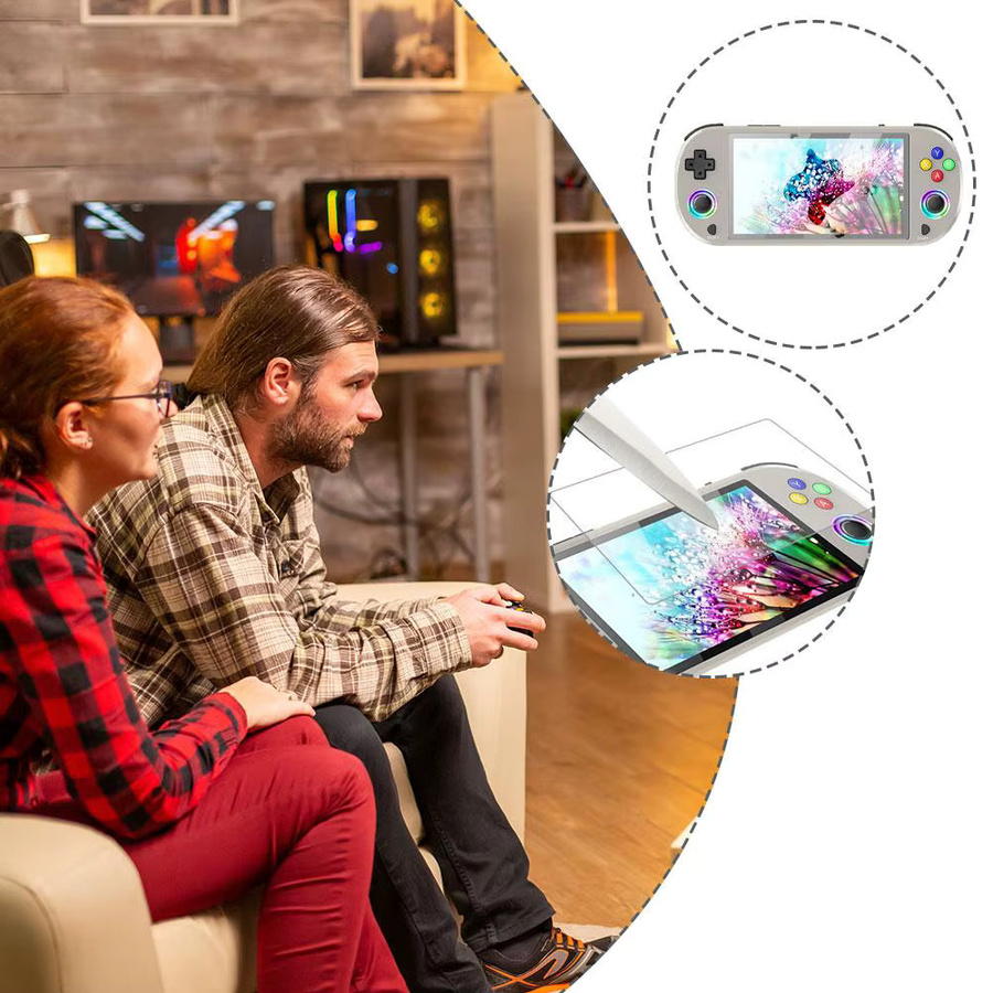 Hochauflösender Schutzfilm für deine M22Pro Spielkonsole, gehärtete Displayschutzfolie in Transparent, Gaming-Zubehör - Bild 4