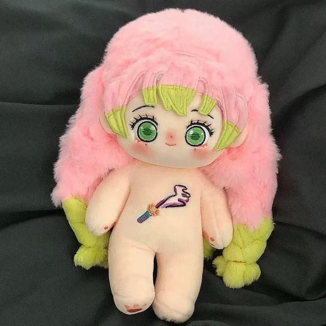 Yiran toy 1 Demon Slayer Kanriji Mitsuri Puppe Plüsch 20cm - Bild 1