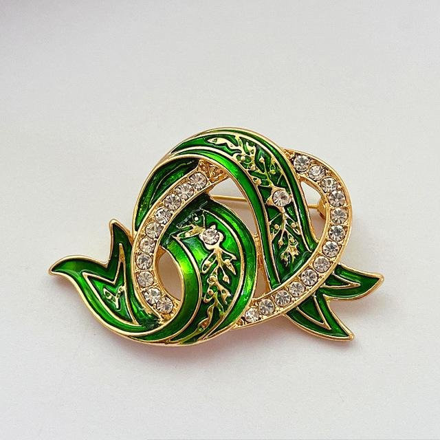 YIRAN Jewelry Brosche, Emaille, Damen - Bild 1