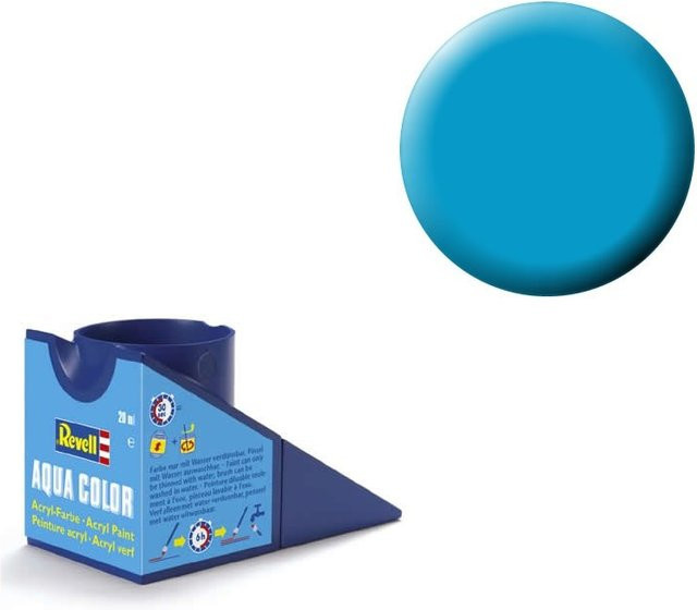 Revell Aqua-Farbe Licht-Blau, glänzend, 18ml - Bild 2