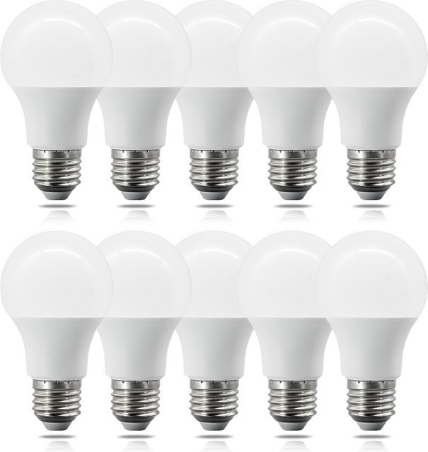 Gatetop 4er Set LED Leuchtmittel E27 Warmweiß für Wohnzimmer und Innenräume - Bild 1