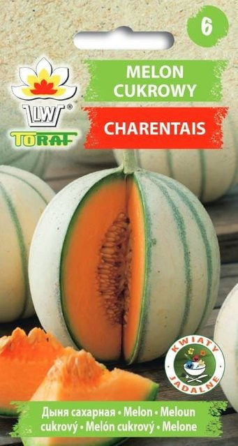 Toraf Charentais Zuckermelonen-Samen, süße und aromatische Melone, 3 g - Bild 1