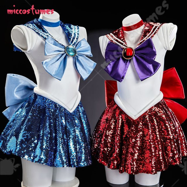 Miccostumes Haikyuu Cosplay Kostüm, Damen, Blau, Set / Bundle - Bild 1