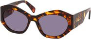 Liu Jo LJ 786S Sonnenbrille Cat Eye, Vollrand, Kunststoff, Damen, braun grau - Bild 1
