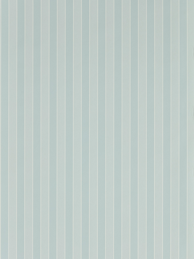 Zoffany Tapete Semper Stripe in Wedgwood Blue mit abstraktem Streifenmuster und klassischem Design aus Vlies - Bild 1