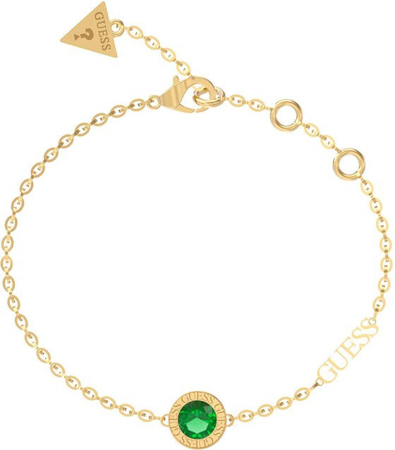 Guess Armband, Edelstahl, Gold, Kristall, Damen - Bild 1