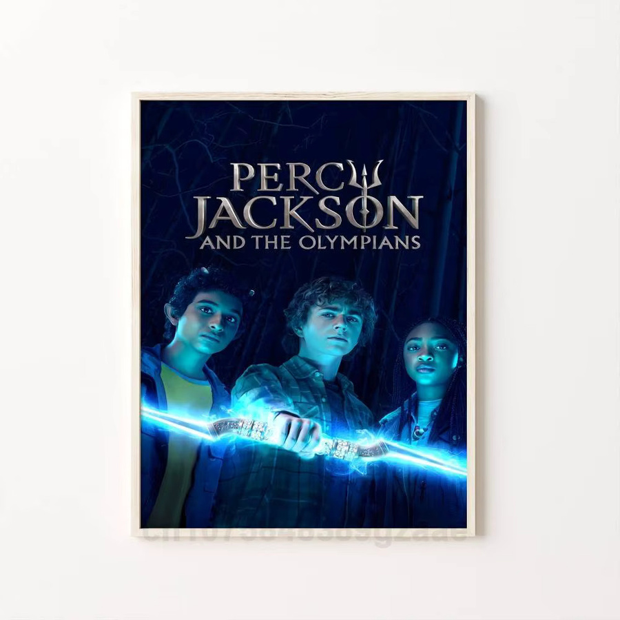 Wasserfestes Wandkunst-Poster Percy Jackson Olympian Motiv als Aufkleber in Mehrfarbig für Wohnzimmer und Bar - Bild 7