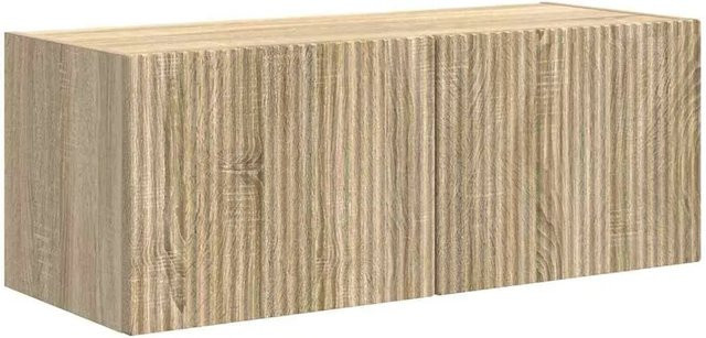 vidaXL TV-Wandschrank Sonoma Eiche in Beige, moderner Wandunterschrank aus Holzwerkstoff, B/T/H: 60 x 31 x 29,5 cm - Bild 1
