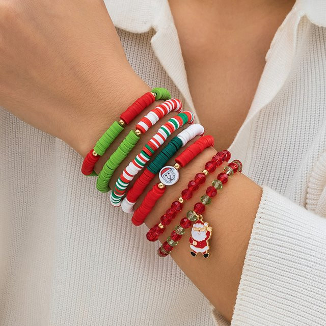 KunJoe Schmuck-Set, Perlen, Kristall, Rot, Damen - Bild 1