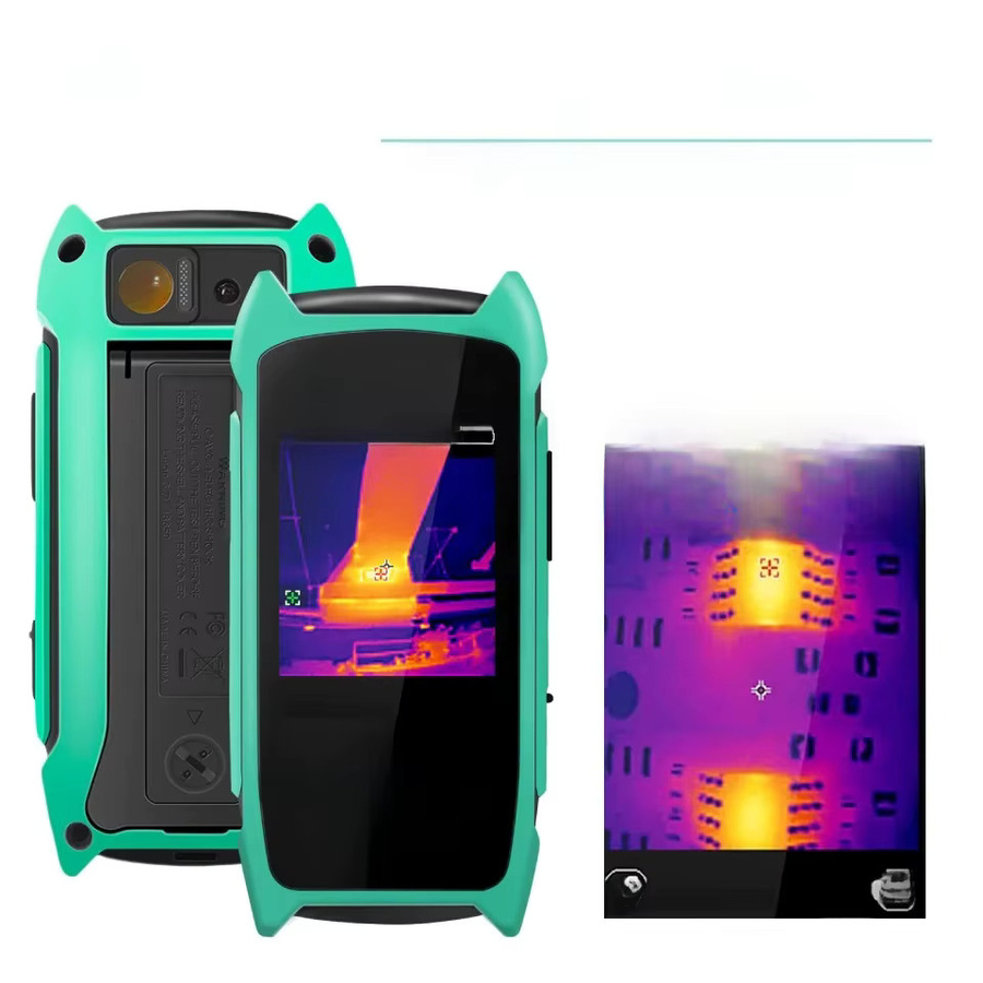 TOOLTOP ET14C Wärmebildkamera mit 2,8-Zoll-Display, 25 Hz und ISR240x240 Thermografie zur elektrischen Fehlererkennung, Farbe: Grün - Bild 6