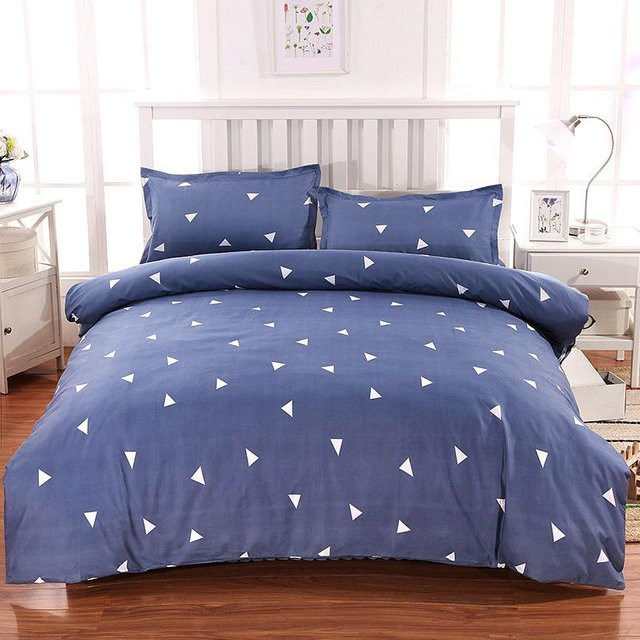 FXOE Bettbezug aus Samt mit Trend-Druckmuster, Breite: 200 cm, Tiefe: 230 cm - Bild 1