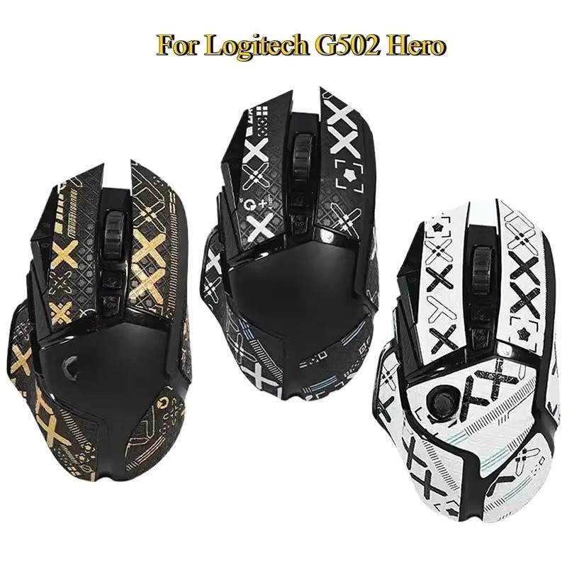 Rutschfester Gaming-Maus-Aufkleber für Logitech G502 Hero in Blau – Ergonomisches und schweißabsorbierendes Griffband zur Verbesserung der Präzision - Bild 1