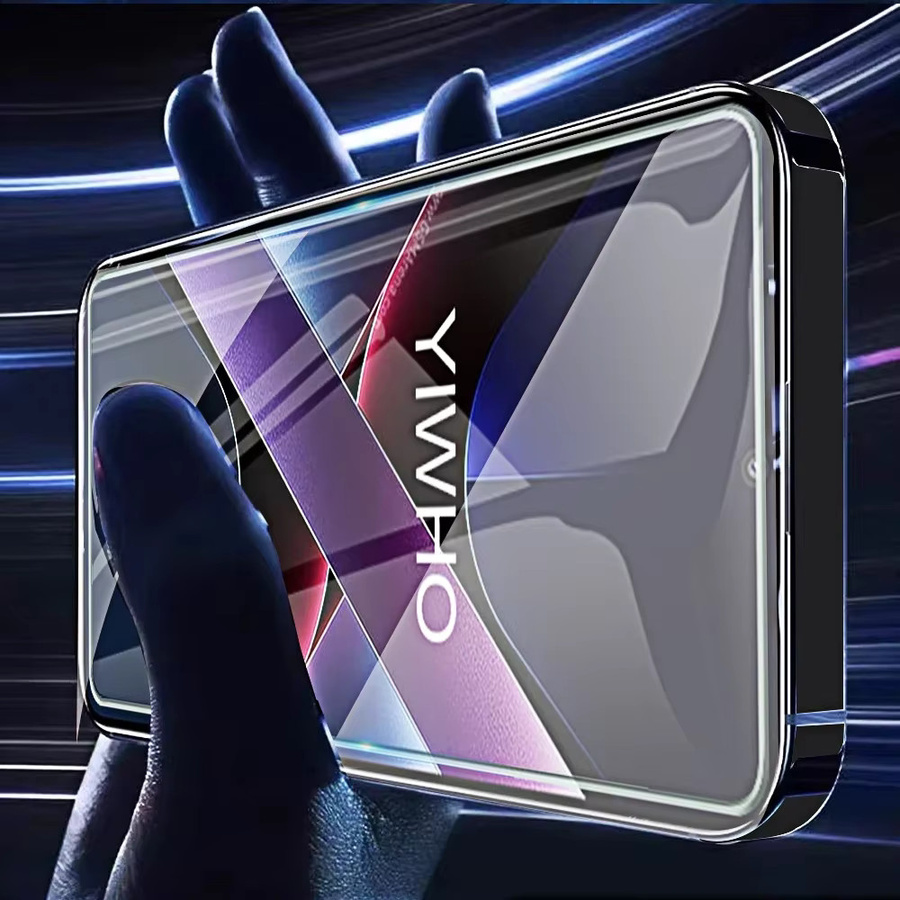 4 Stück Displayschutzfolien aus gehärtetem Glas für Xiaomi Poco X7 Pro X6 X5 X4 Pro 5G, Full Cover Schutzfolie, transparent - Bild 3