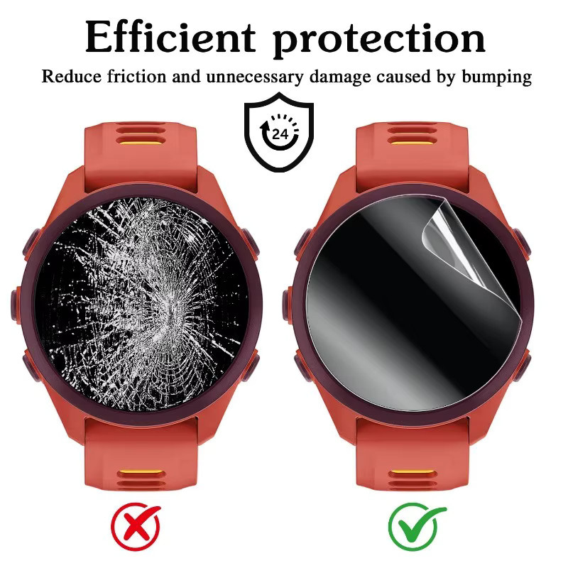 Garmin Displayschutz Hydrogel-Folie, transparent, TPU, Unisex - Bild 5