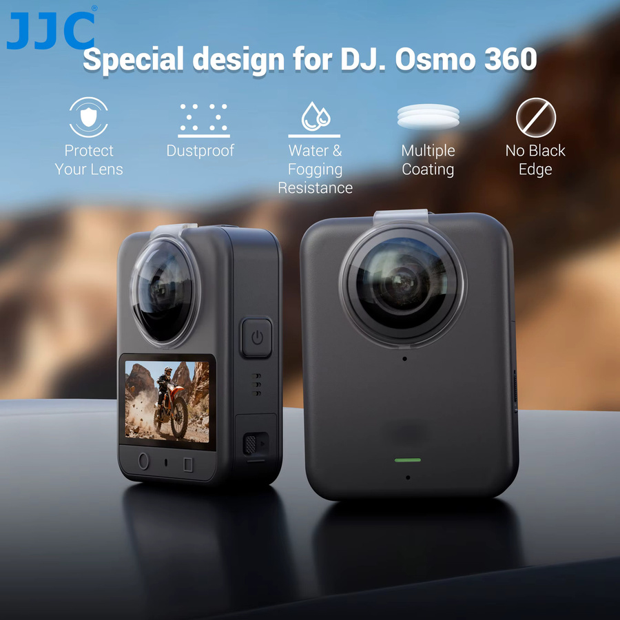 JJC Objektivschutz für DJI Osmo 360 kratzfest und stoßfest PC-Schutzhülle - Bild 2