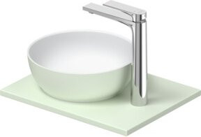 Duravit Konsolenwaschtisch Sivida in Grün matt, B: 41 cm, T: 33 cm - Bild 1