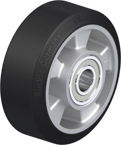 Blickle ALEV 127/20K Schwerlast-Rad in Schwarz mit Aluminium-Komponenten und 300 kg Tragfähigkeit - Bild 1