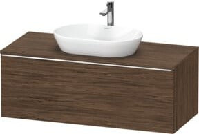 Duravit Waschtischunterschrank D-Neo wandhängend in Braun, B/T/H: 120 x 55 x 45,9 cm - Bild 1