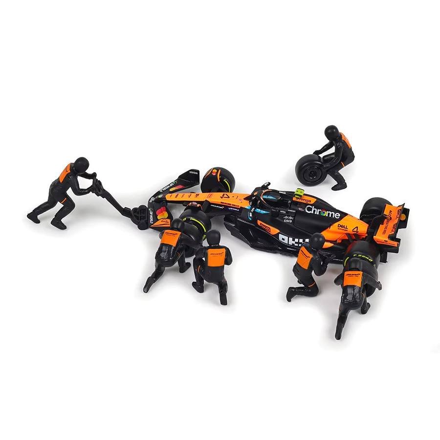 Bburago McLaren MCL39, Druckguss Modell, 1:43, Metall - Bild 3