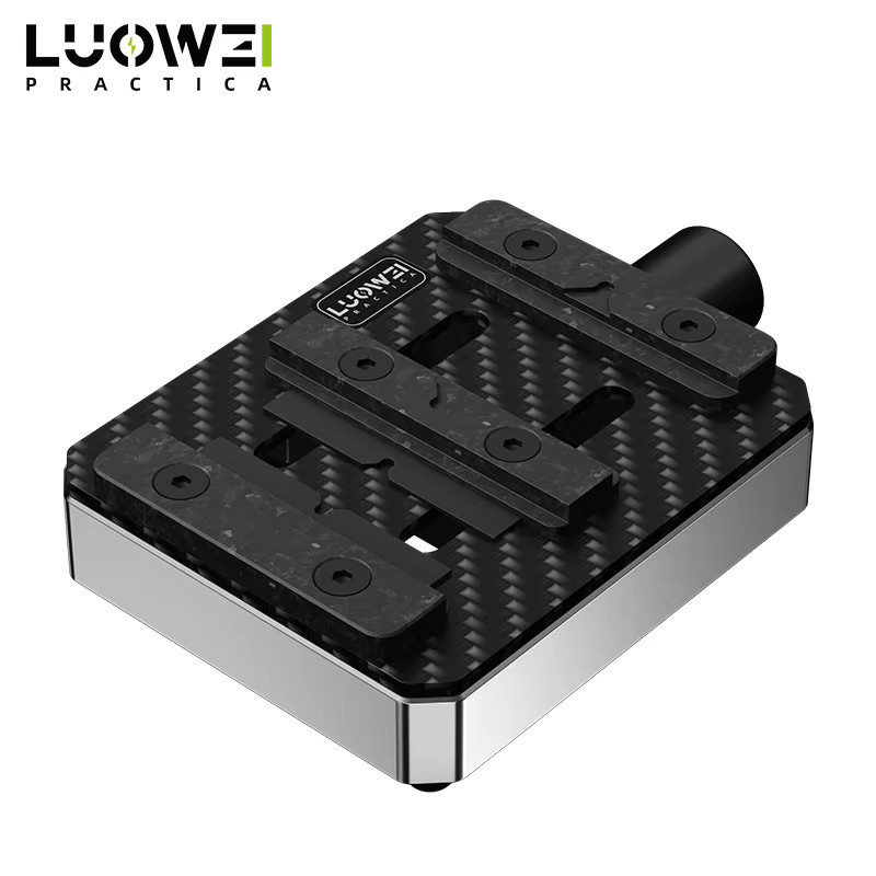 Luowei LW-313 Universal-Chip-Vorrichtung für Handy- und Computer-Motherboards sowie ICs in Schwarz mit verstellbarer Klemmung für die Verwendung unter dem Mikroskop - Bild 6