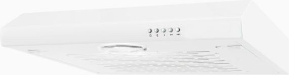 Exquisit UBH 08-2.2 Dunstabzugshaube Weiß mit LED-Display, Abluft oder Umluft und Aktivkohlefilter - Bild 1