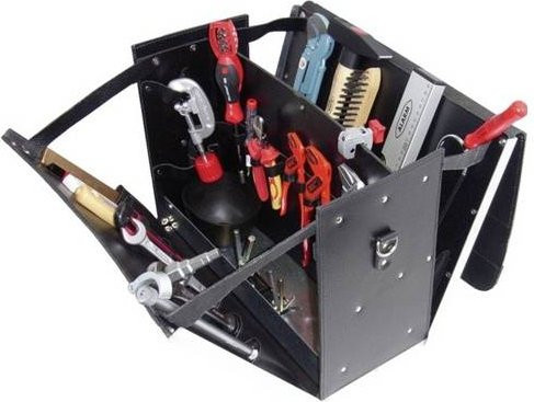 Alarm Werkzeugtasche bestückt, H x B x T: 380 x 470 x 210 mm - Bild 1