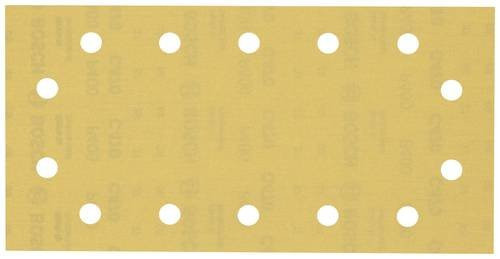 Bosch EXPERT C470 Schwingschleifpapier gelocht Körnung 400, 10 Stück, B: 23,0 cm x B: 11,5 cm - Bild 1