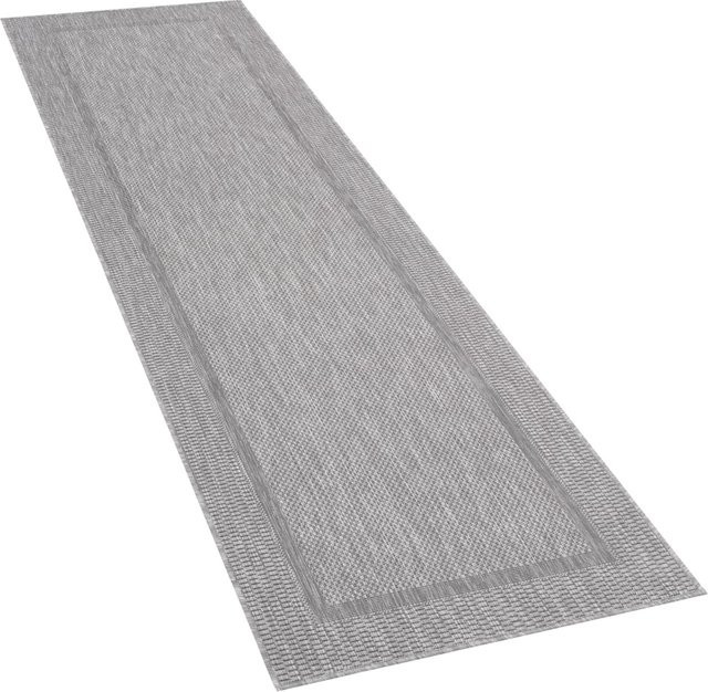 In- & Outdoor-Teppich Romana grau, B/T: 80 x 250 cm - Bild 1
