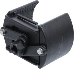 BGS Universal-Ölfilterschlüssel 8390 mit 1/2 Zoll Innenvierkant Antrieb, Durchmesser: 110 - 140 mm, Schwarz - Bild 1