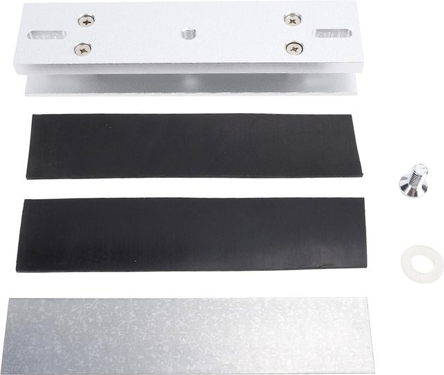 Elektromagnetischer Magnetverschluss mit U-Form Halterung aus Aluminiumlegierung von OutsideWorld in Grau/Silber mit 280kg Haltekraft - Bild 1