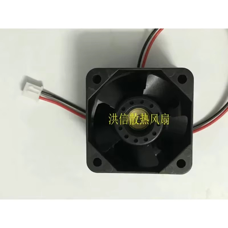 Sanyo Denki Lüfter 109P0424H320 DC 24V 0,095A Schwarz B/T/H: 40 x 40 x 28 mm - Bild 2
