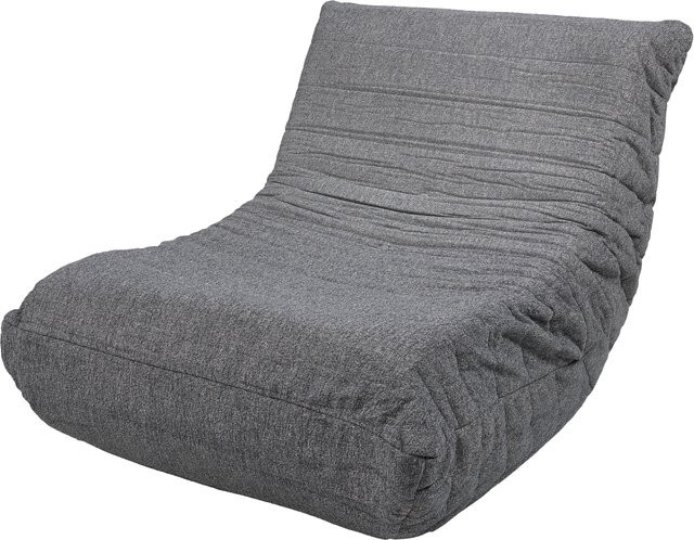 LIVARNO Outdoor-Loungesessel in Grau mit UV-beständigen Polsterkissen aus Polyester und PU-Schaum - Bild 1