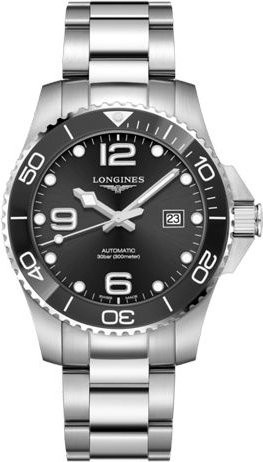 Longines Armbanduhr Automatik, Edelstahl und Keramikgehäuse, 43 mm, Herren - Bild 1
