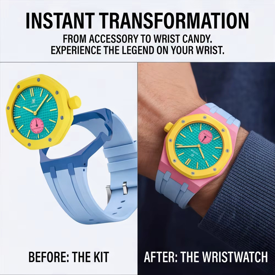 Modifikationskit für Swatch X AP Royal POP, Keramik, Silikon, Unisex - Bild 1