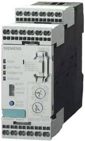 Siemens Auswerteeinheit mit 2 Schließern und 2 Öffnern, Farbe: Grau, 3RB2383-4AC1 - Bild 1