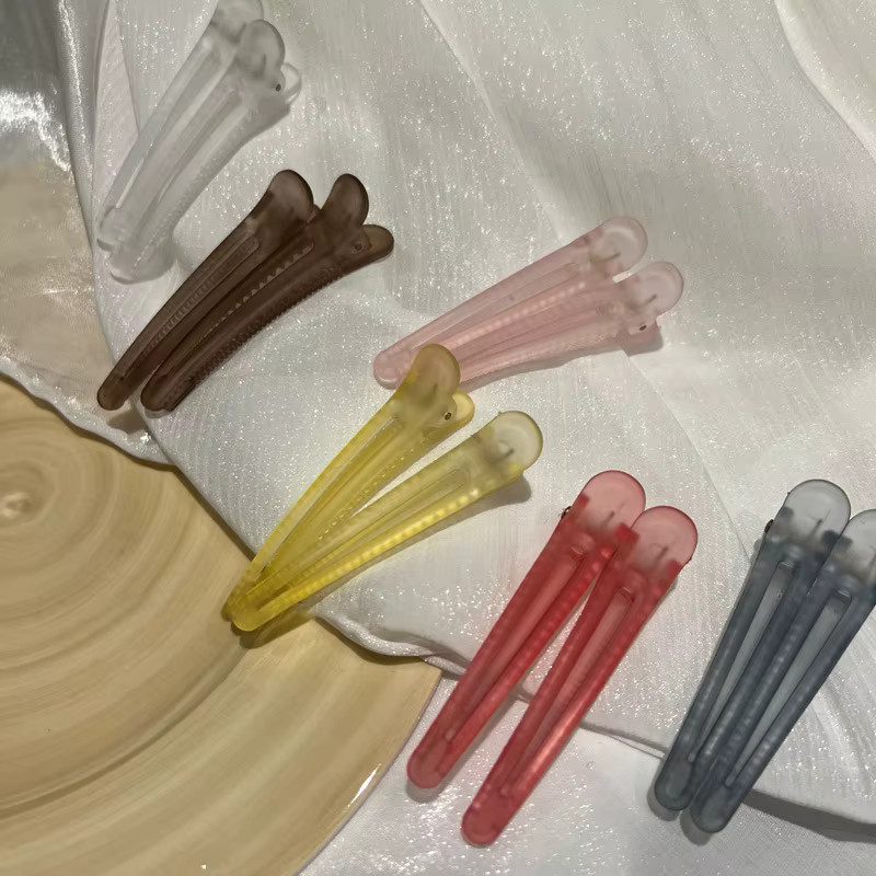 Velishy Haarspangen Entenschnabel, 5 Stück, Bunt, Mattiert - Bild 3