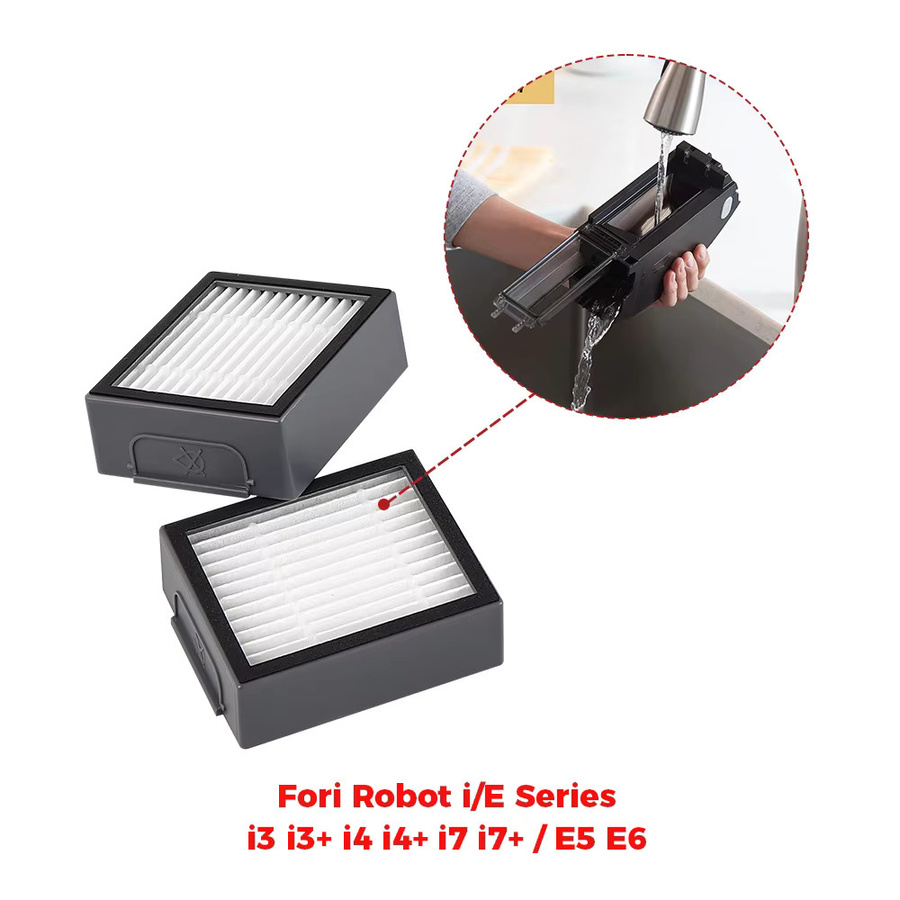 iRobot Roomba Ersatzteil-Set mit Hepa-Filter, Seitenbürsten und Hauptbürsten für i7, i6, i8, i3 Plus, E5, E7 und E&I Serie - Bild 4