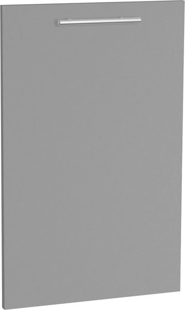 Optifit Tür für vollintegrierte Geschirrspüler Mats825 in Basaltgrau, Breite: 44,6 cm - Bild 1