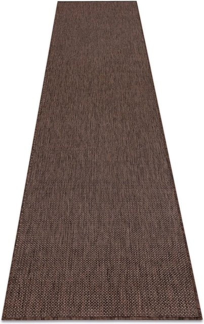RugsX Teppich Sion VG21491 Braun Sisal Flachgewebe Rechteckig B: 80 cm, L: 200 cm - Bild 1