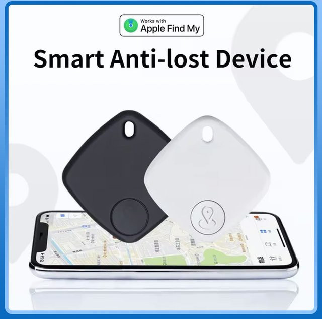 GGBEE Smart GPS Tracker Mini Tracking Gerät in Schwarz für Apple Find My App zur Ortung von Kindern, Haustieren und Fahrzeugen - Bild 1