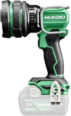 HiKOKI Akku-LED Arbeitslampe 18V UB18DH in Grün mit verstellbarer Leuchteinheit und IP55 Schutzklasse - Bild 1